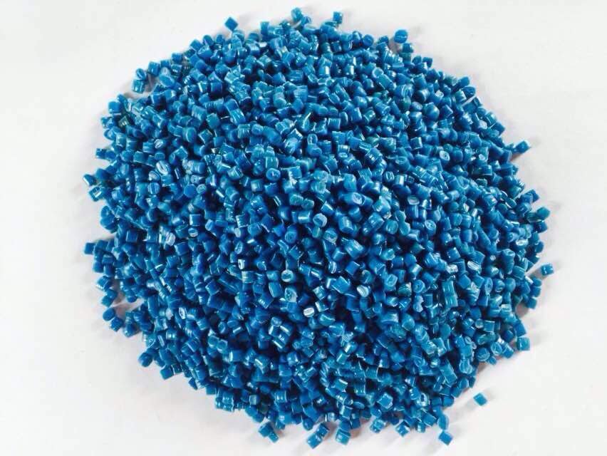 HDPE Blue Pellets